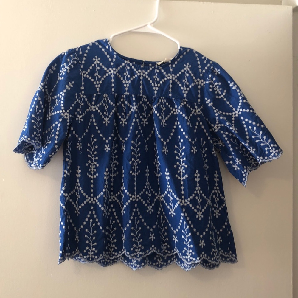 Pretty Blue Blouse